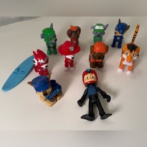 Paw Patrol Chase Marshall Zuma Sky Alex playset toy figure dog pet 11 Pcs